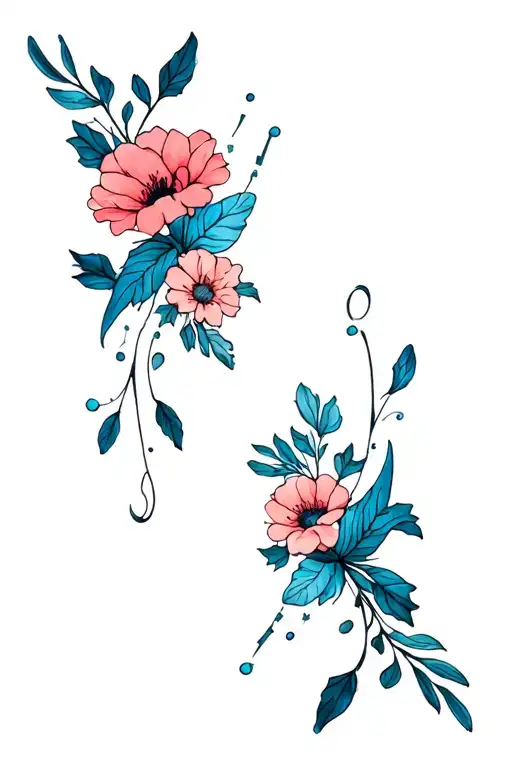 Pisces And Virgo Flowers