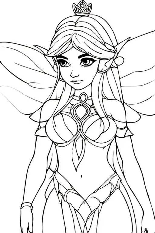Princess Zelda Sexy Fairy