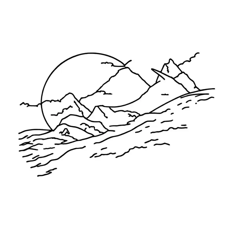 Travel Tattoo Design Inspired