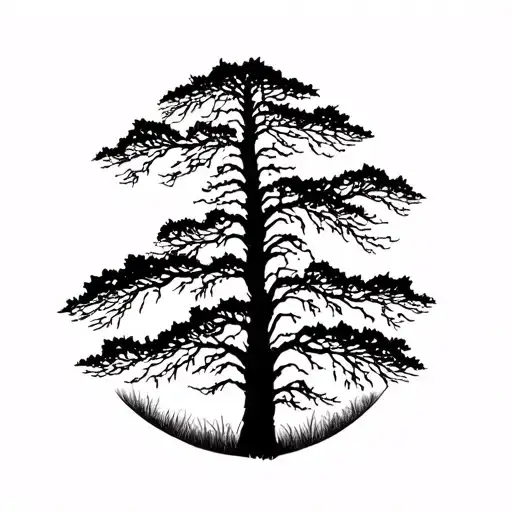 Tree Silhouette Winter