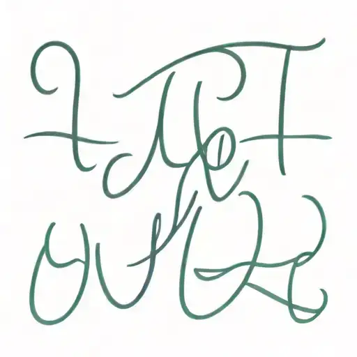 Umran With Handwriting Letter For Left Hand