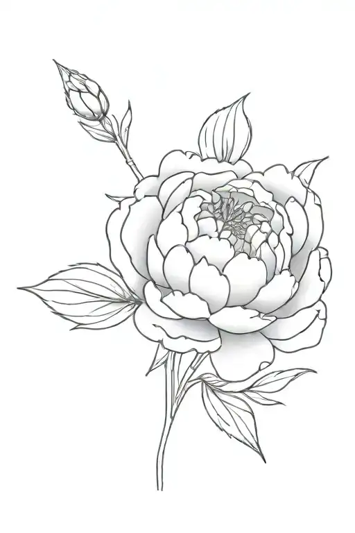 Peony And Lavender