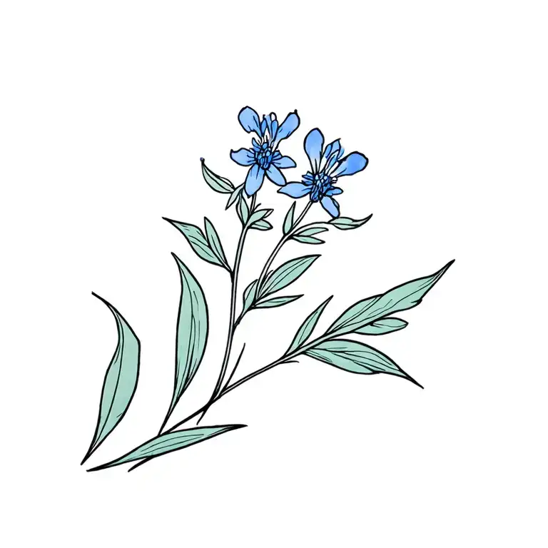 Bluebonnet Flower