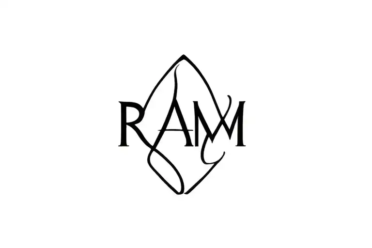 Word Ram In Devnagri Font Spelling