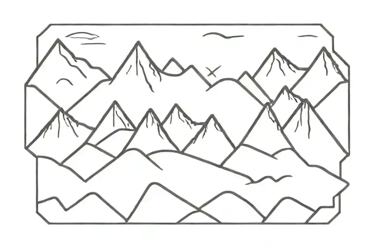 Mountains Panorama