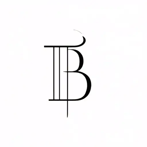 A B