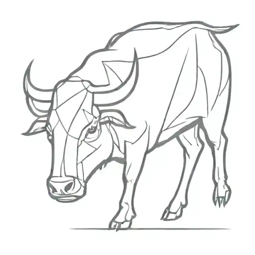 Broken Horned Bull
