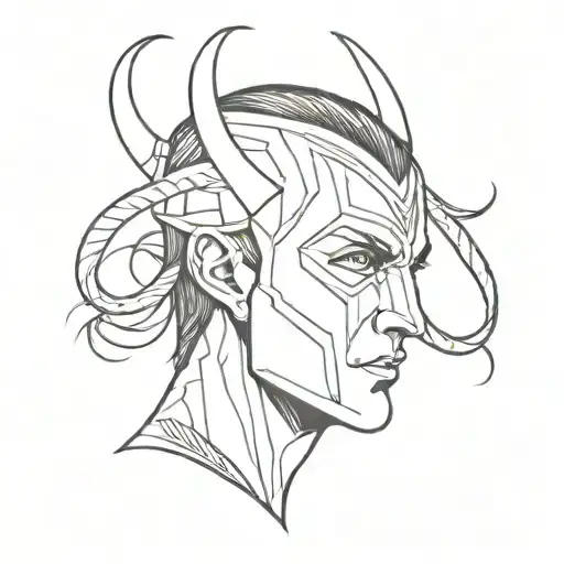 Loki's Head And Mouth Are Sewn Up With Threads
