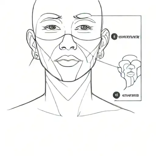 Trickster Face Mouth Shield Threads