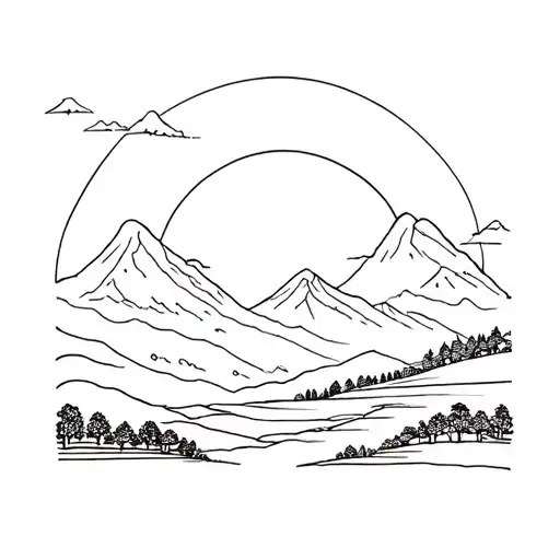 European Landscape Traditional Style