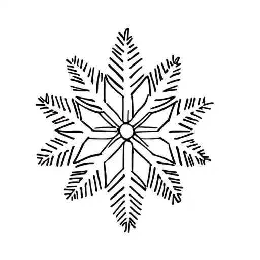 Masculine Snow Flake