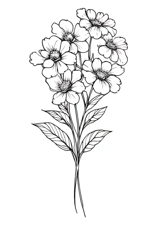 Fineline Flower Bouquet