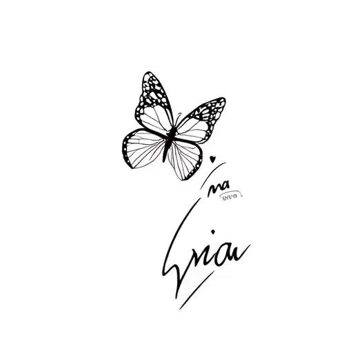 Ma Vida With Butterfly Made