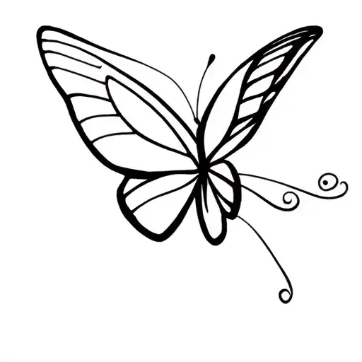 Ma Vida With Butterfly Flying