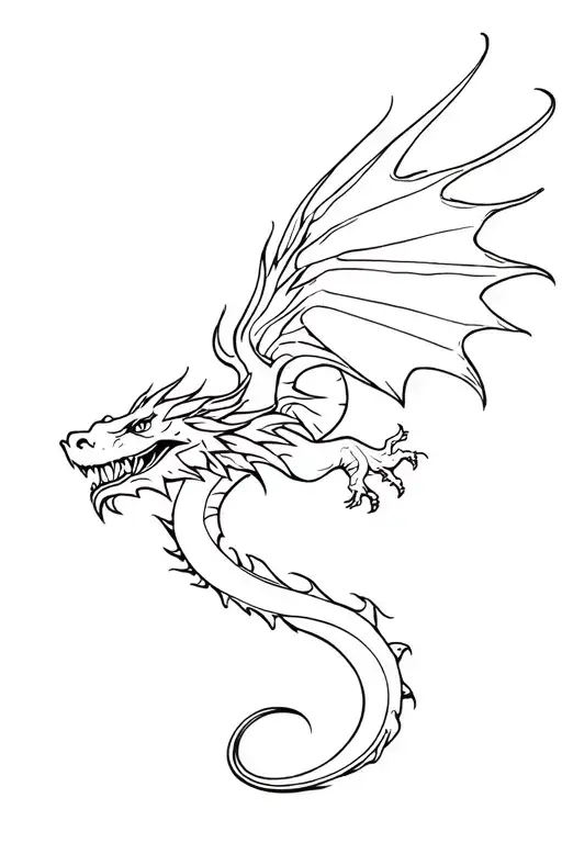 Dragon Flying