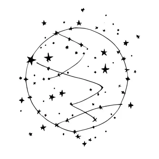 Casseiopia With Small Stars