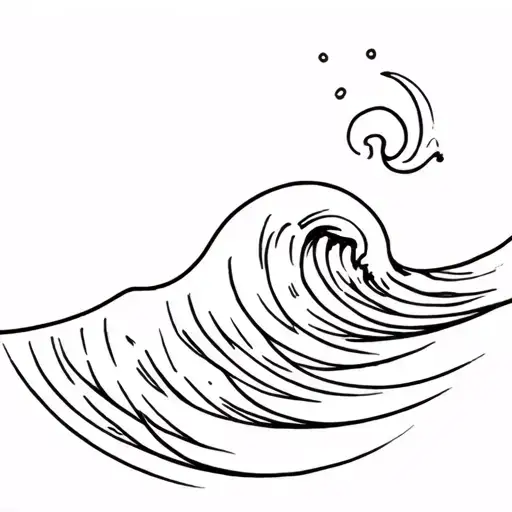 Wave Tatto Idea