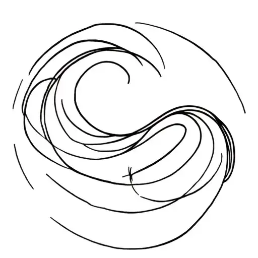 Foream Wave Tatto Design