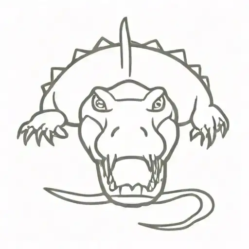 Badly Drawn Crocodile