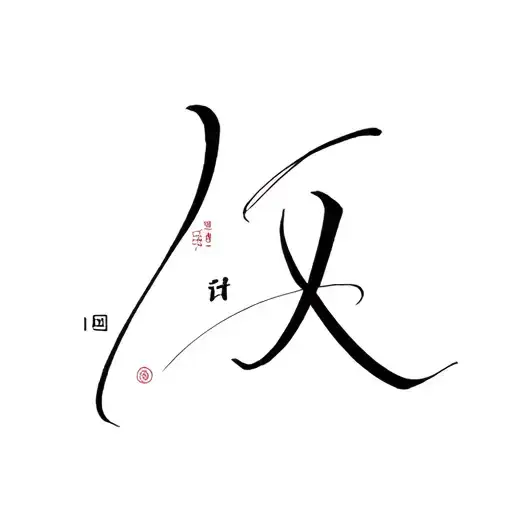 J J A Calligraphy Design
