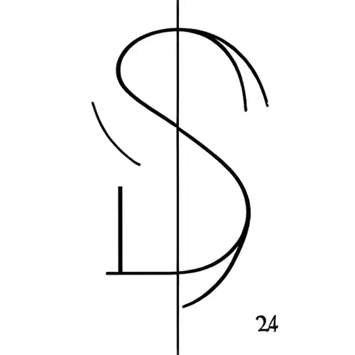 Letter S D And Number 24 Subtly Incorporated