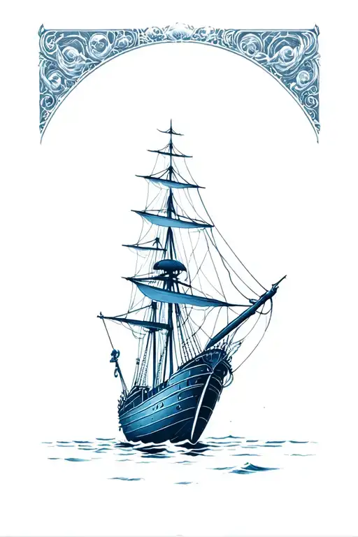 Nautilius Ship From The 20000 Leagues Under The Sea