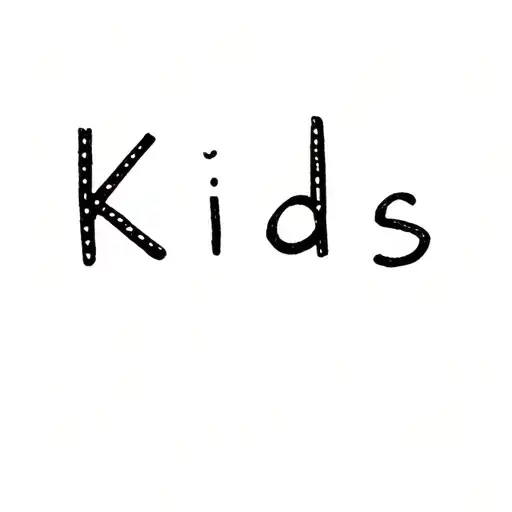 Tattoo Saying 'Kids'