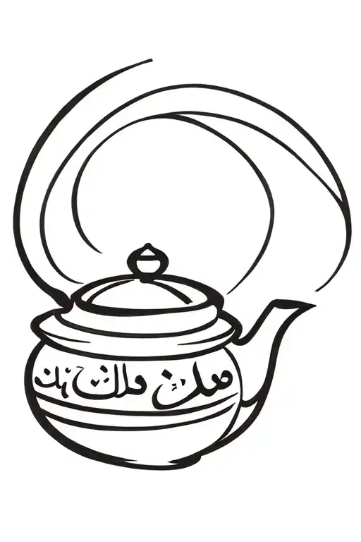 Arabic Teapot