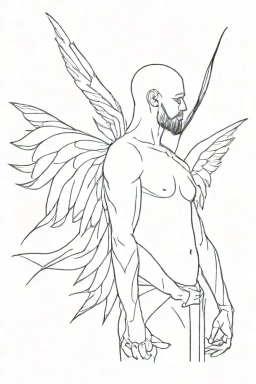 A Men In Big Wings