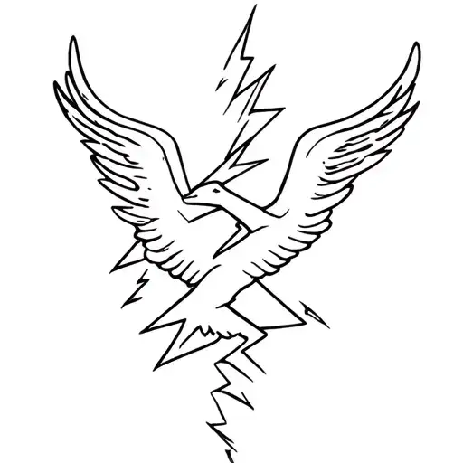 Freedom With Lighting Thunder Lightning