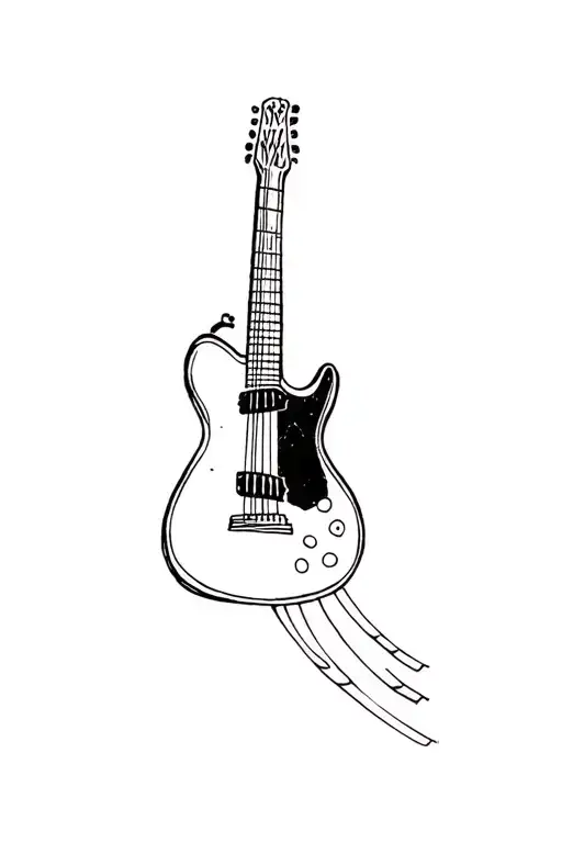 Guitar And Piano Keys