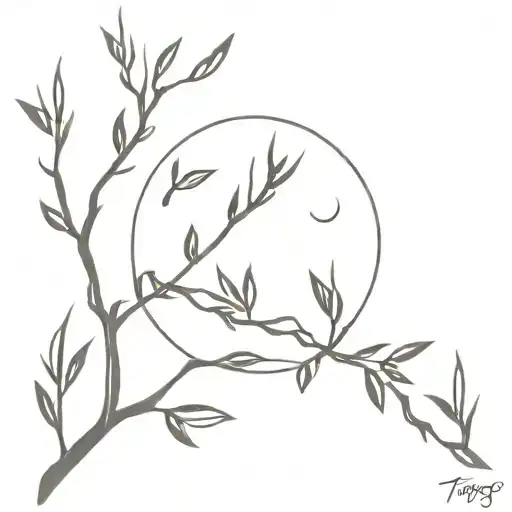 Twigs In The Moonlight