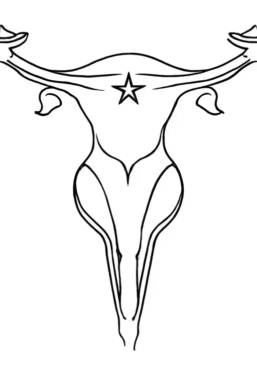 Uterus With Star