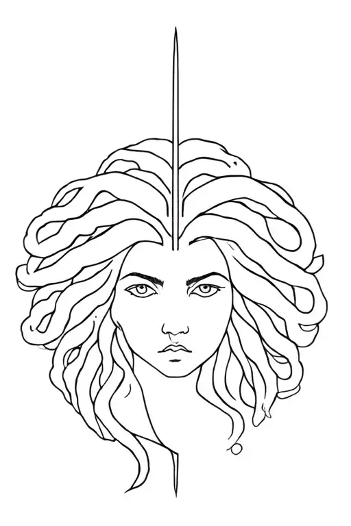 Warrior Medusa In