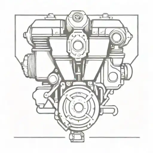 Motor Engine Intertwined