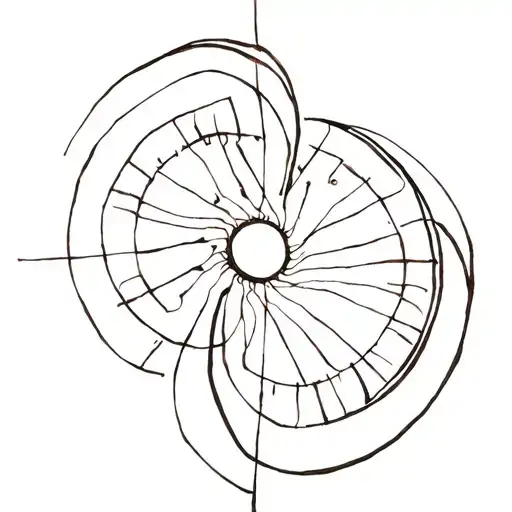 The Strings Of Time In A Spiral