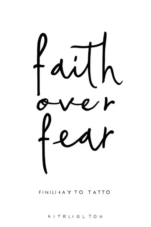 Faith Over Fear