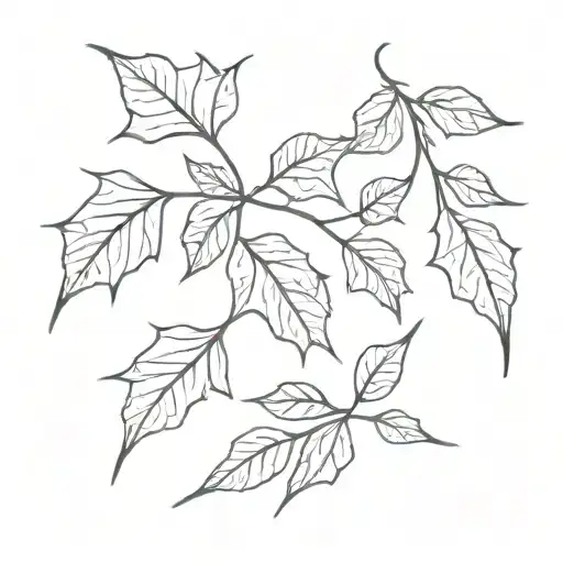 Ivy Leaves Wrapped