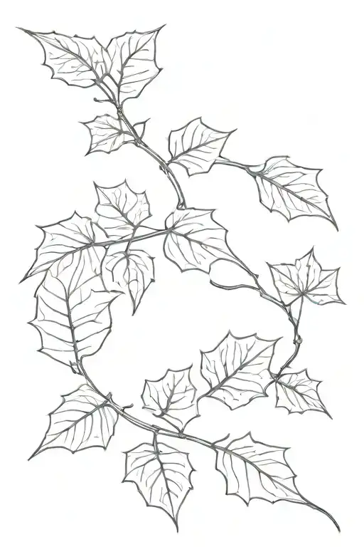 Ivy Leaves Wrapped
