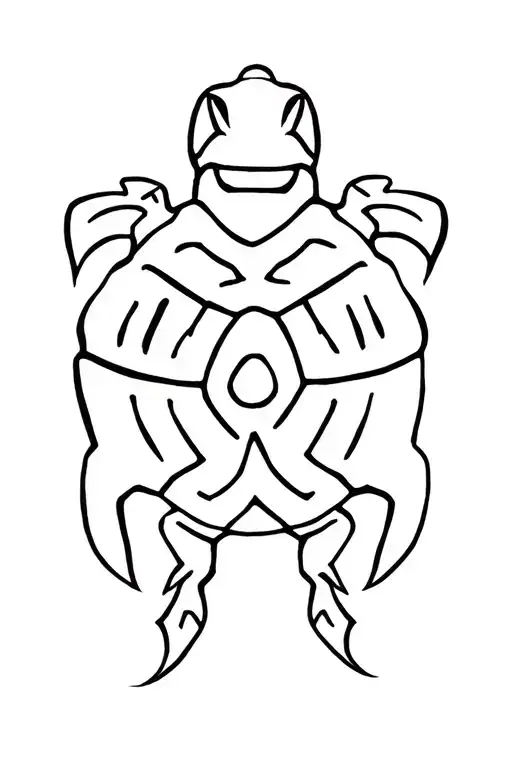Hawaiian Turtle Heiroglyph