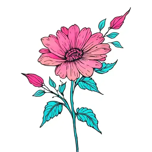 Flower Whimsical Feminine