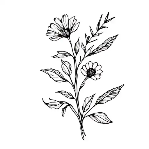 July And December Birth Flower