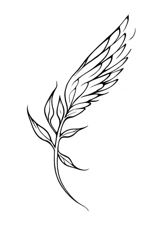 Winged Seed Two Petails