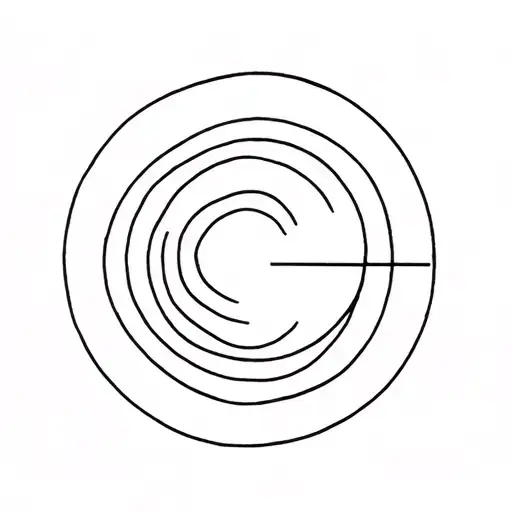 Circular Tattoo Design