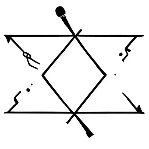 Microphone And The Letter X As String
