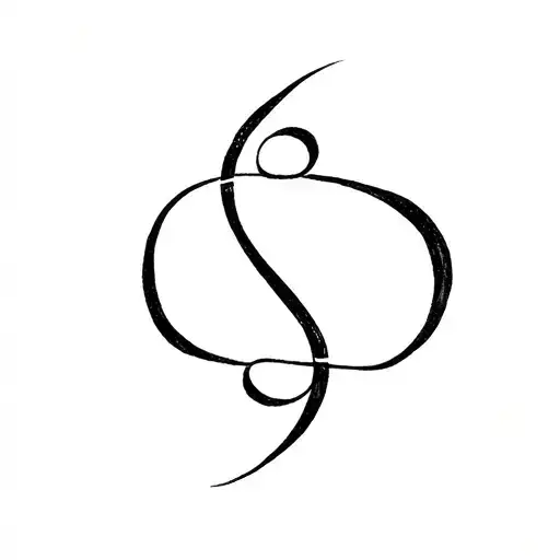 A Mix Between The Infinite Sign And The Numbers 6 And 9
