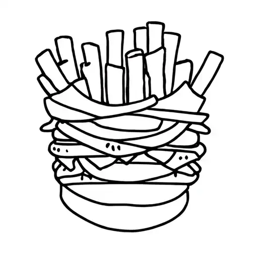 Hamburger Fries