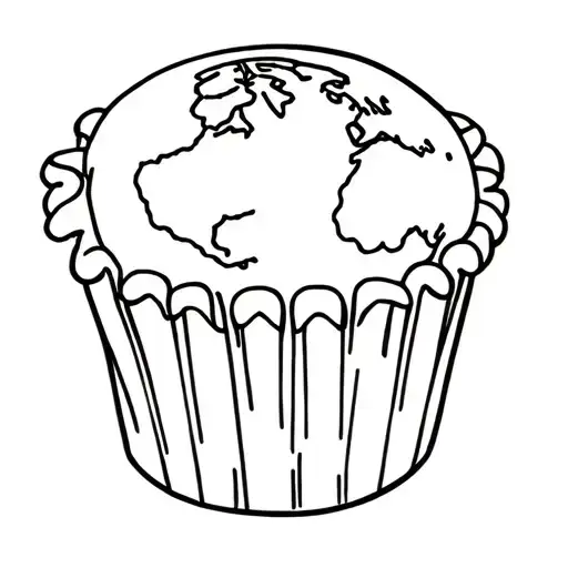 Earth In The Shape Of A Muffin