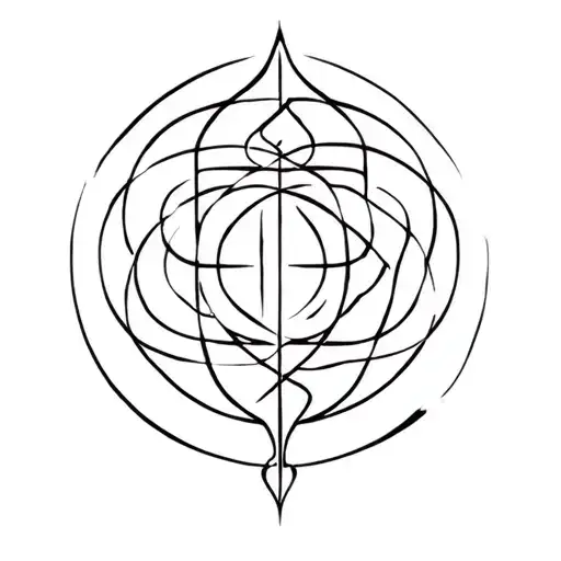 Amma Hidden Symbols Incorporated Into The Design