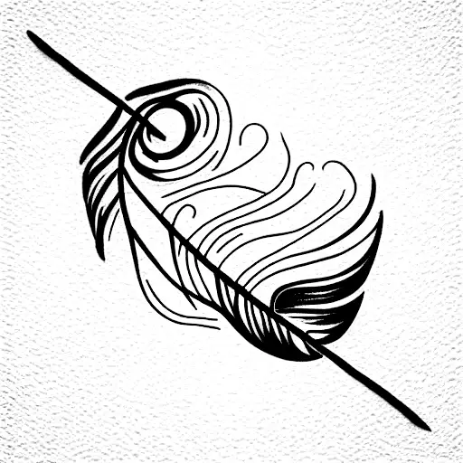 Compared With Four Puzzle Pieces Connected And A Feather